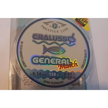Cralusso General Prestige QSP úszósor világos 2060 Vastagság: 0,14 mm / 150 m