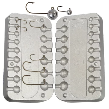 jig ólom öntőforma F72 Ultra Light 1 g - 10 g