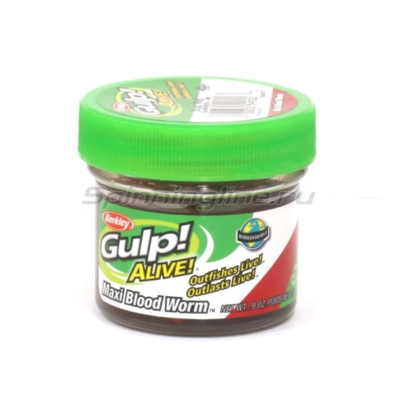 Berkley Gulp Alive Bloodworm műszúnyog lárva csali piros