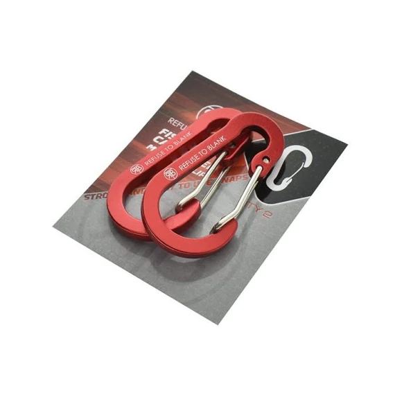 RTB Fishing Carabiner - Red - 2db