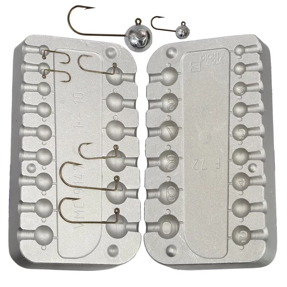 jig ólom öntőforma F72 Ultra Light 1 g - 10 g